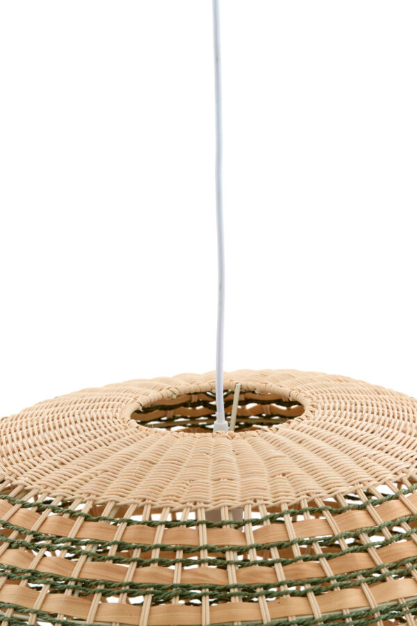 Gevlochten naturel hanglampkap Light & Living Tawela - Ø 59,5 cm - Image 5