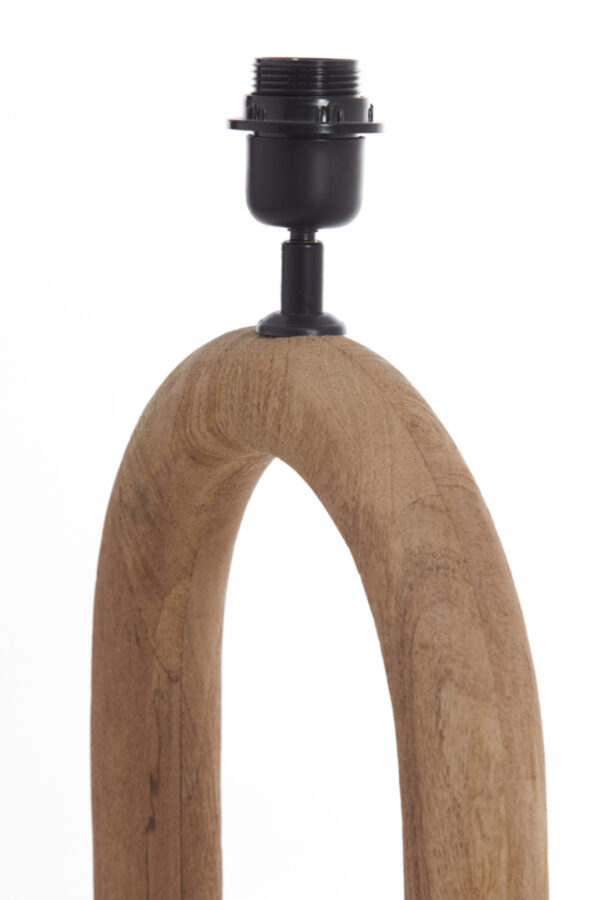 Houten lampenhouder ovaal Light & Living Paceco - H 119 cm - Image 7