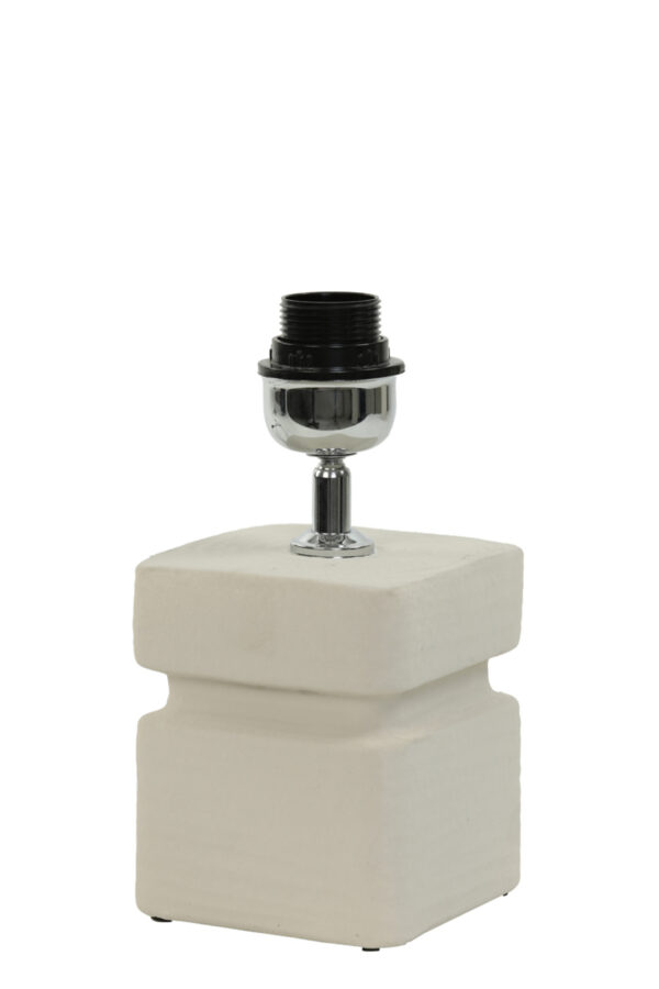 Witte lampenvoet klassiek Light & Living Amta - H 24,5 cm - Image 2