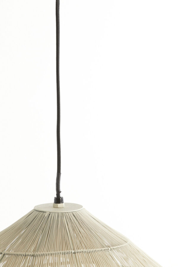 Golvende rieten hanglamp naturel Light & Living Alameda - Ø 36 cm - Image 5