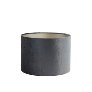 Grijze cilindervormige lampenkap Light & Living Lubis - Ø 20 cm