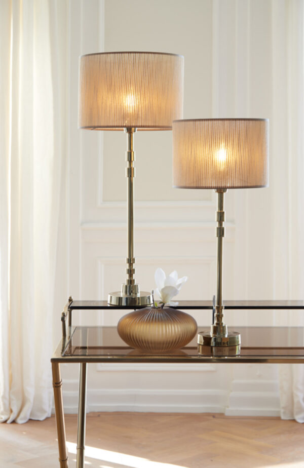 Tafellamp Light & Living Kaliro in warme kleur – H 56 cm - Image 5