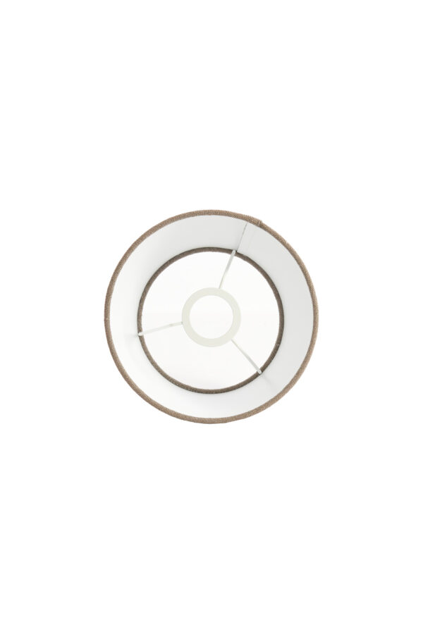 Grijze stoffen lampenkap Light & Living Livigno - Ø 15 cm - Image 6