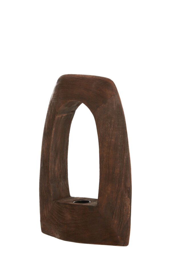 Moderne lampvoet van hout Light & Living Carini - H 35 cm - Image 3