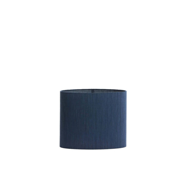Cilindervormige lampenkap donkerblauw Light & Living Harper - H 25 cm