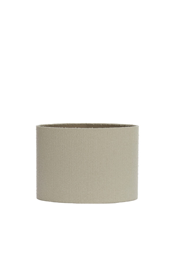 Beige cilinderlampenkap voor sfeervolle verlichting Light & Living Bolero - H 32 cm - Image 2