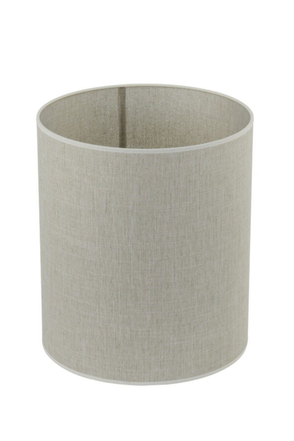Cilindrische stoffen lampenkap beige Light & Living Breska - Ø 35 cm - Image 3