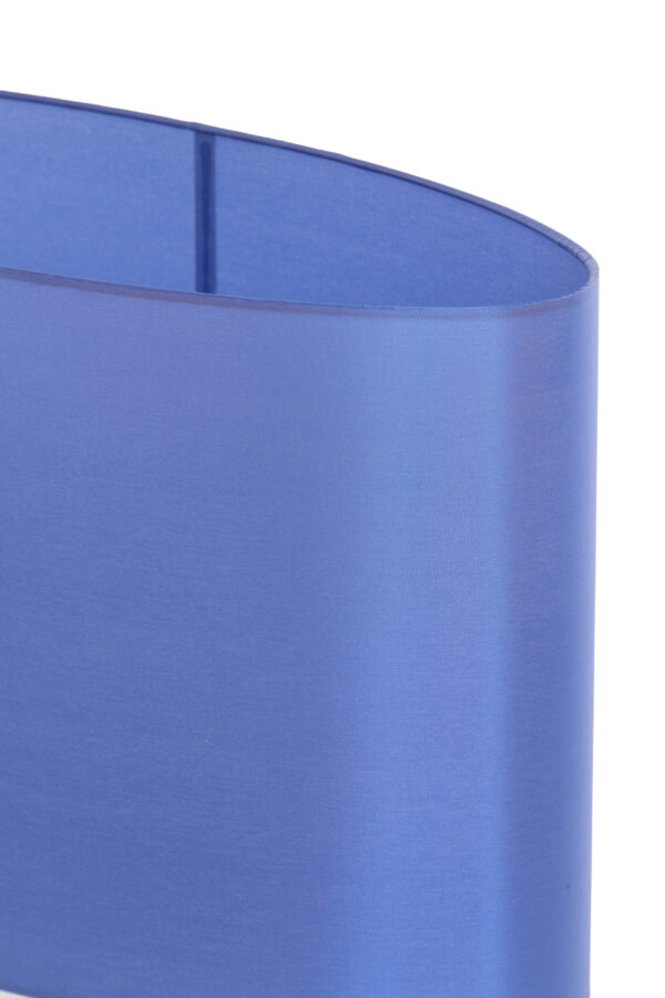 Cilindervormige blauwe lampenkap Light & Living Paradox - H 28 cm - Image 5