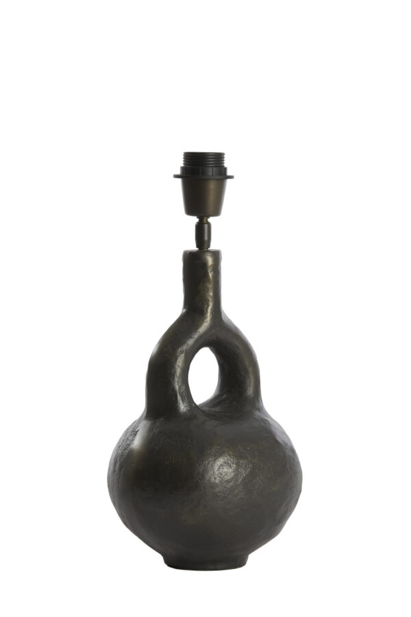 Antieke zwarte lampenvoet Light & Living Imola - H 30 cm - Image 3