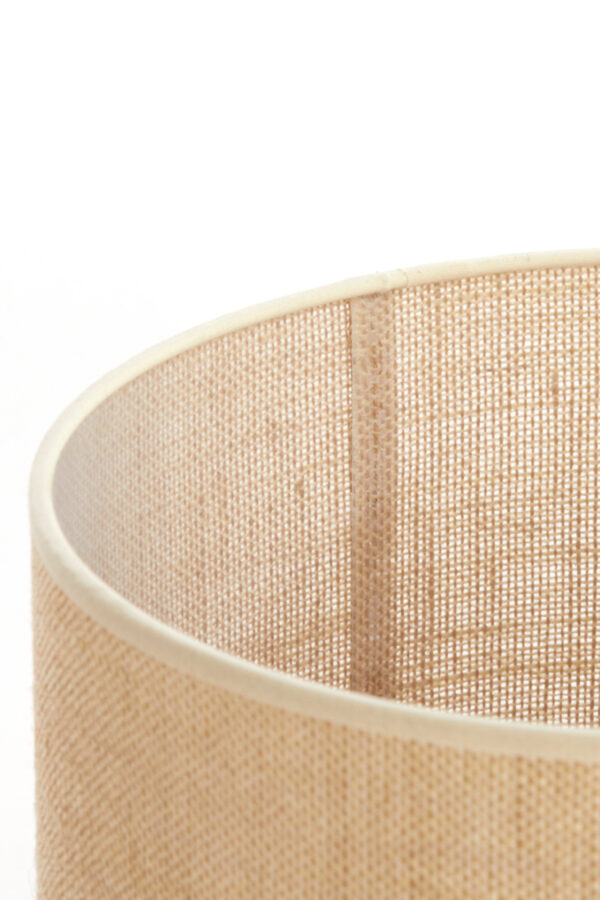 Beige kleur cilinder lampenkap Light & Living Sendai - Ø 25 cm - Image 5