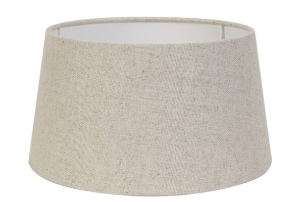 Linnen lampenkap beige kleur Light & Living Livigno - Ø 20,5 cm - Image 2