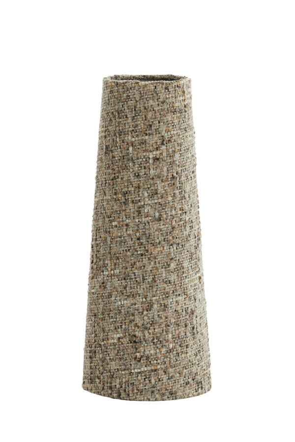 Stoffen lampenkap beige structuur Light & Living Osire - Ø 12,5 cm - Image 2