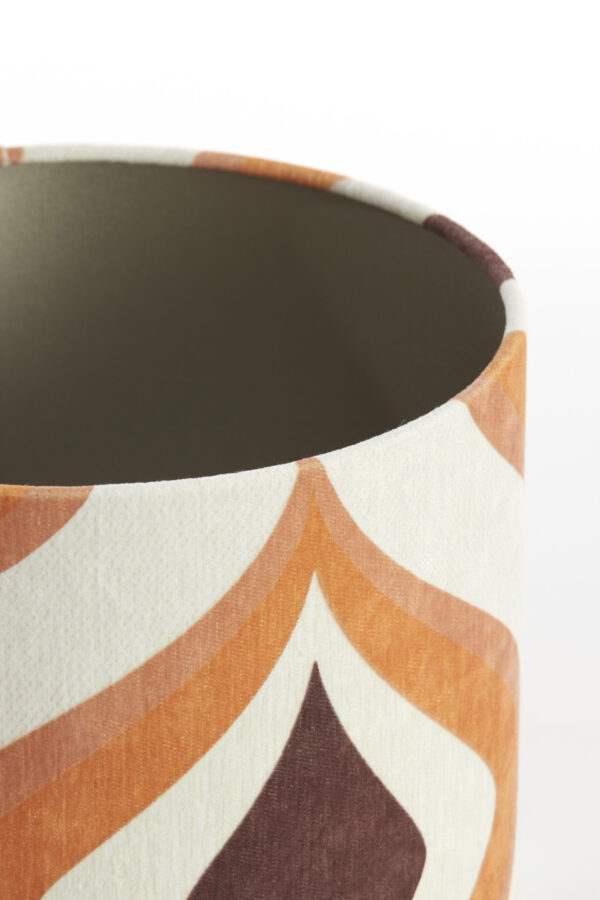 Retro patroon lampenkap cilindervormig Light & Living Cookie - Ø 25 cm - Image 3