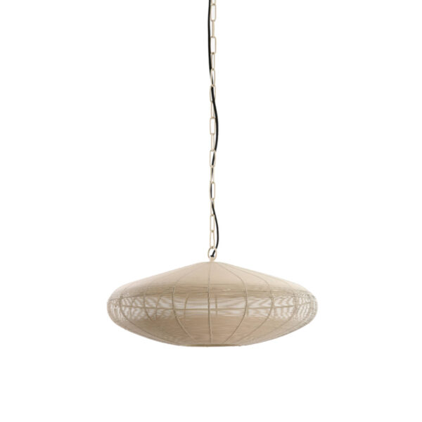 Beige draad hanglamp met luchtig design Light & Living Bahoto - Ø 51 cm