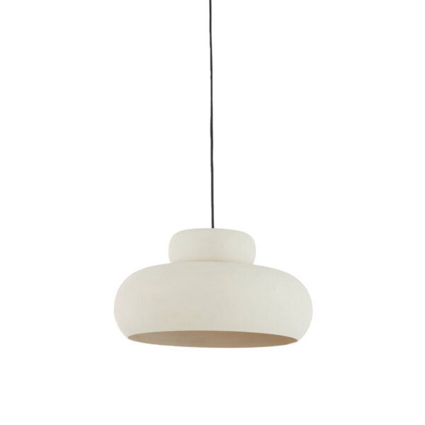 Moderne witte hanglamp strak Light & Living Neiva - Ø 39 cm