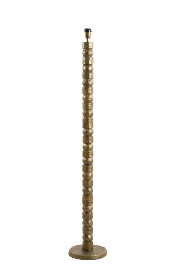 Gouden lampenvoet met reliëf Light & Living Akti - H 146 cm - Image 2