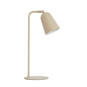 Beige tafellamp moderne stijl Light & Living Salomo - H 47 cm