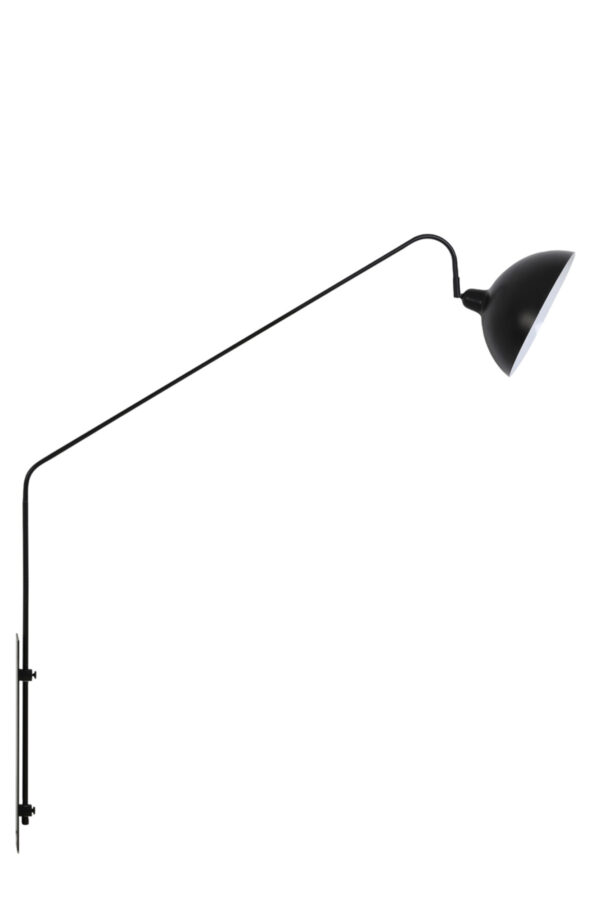 Zwarte wandlamp met arm Light & Living Orion - wandlamp - H 127 cm - Image 3