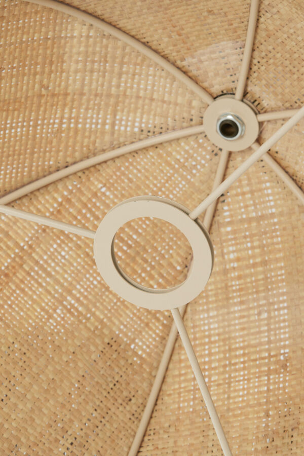 Rotan lampenkap met franjes Light & Living Sulina - Ø 35 cm - Image 6