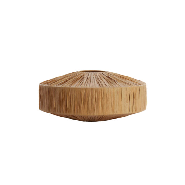 Stro lampenkap beige kleur Light & Living Biljana - Ø 43 cm