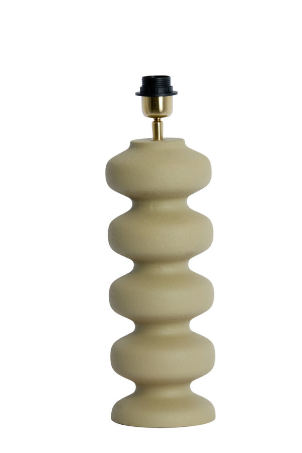 Beige keramische lampvoet Light & Living Soroca - H 42 cm - Image 2
