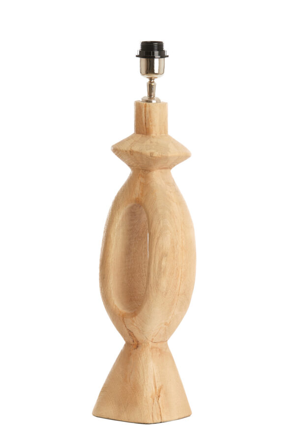 Houten lampvoet decoratief Light & Living Django - H 58 cm - Image 3