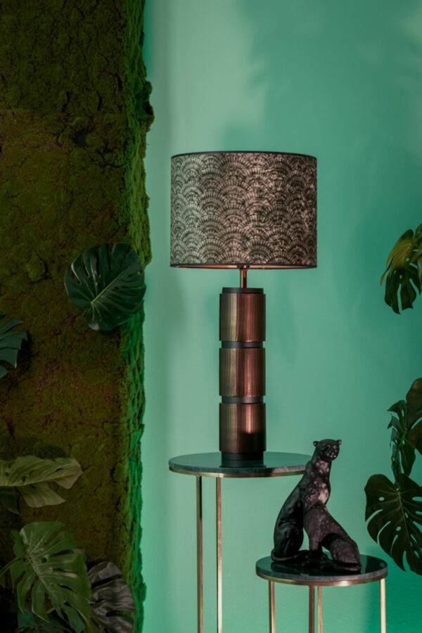 Art Deco lampenkap groen Light & Living Chica - Ø 30 cm - Image 4