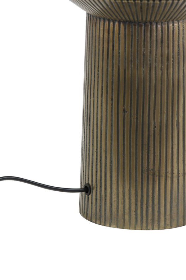 Metalen tafellamp goud Light & Living Briska - H 49,5 cm - Image 4