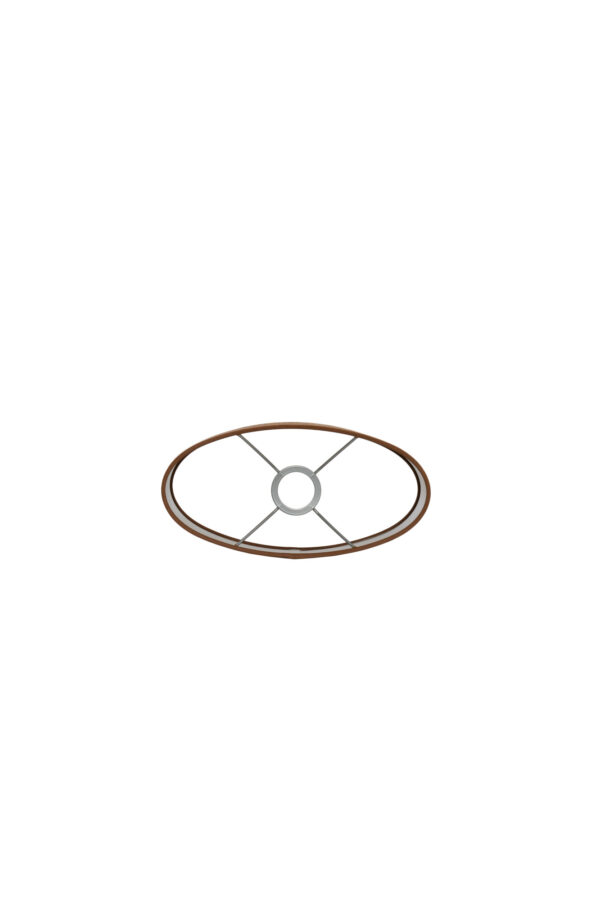 Bruine cilinder lampenkap voor sfeer Light & Living Penny - H 25 cm - Image 7