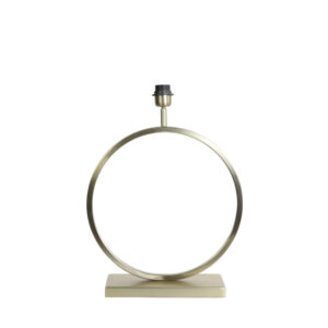 Gouden lampenvoet ringvormig Light & Living Liva - H 52 cm