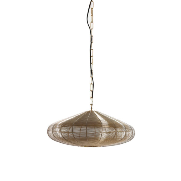 Gouden draad hanglamp hangend Light & Living Bahoto - Ø 51 cm