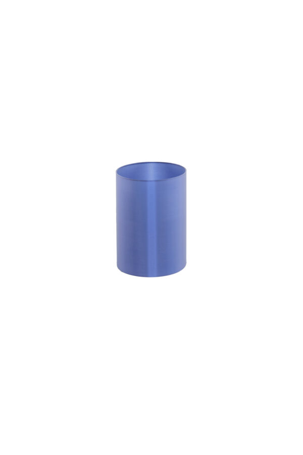 Cilindervormige blauwe lampenkap Light & Living Paradox - H 28 cm - Image 4