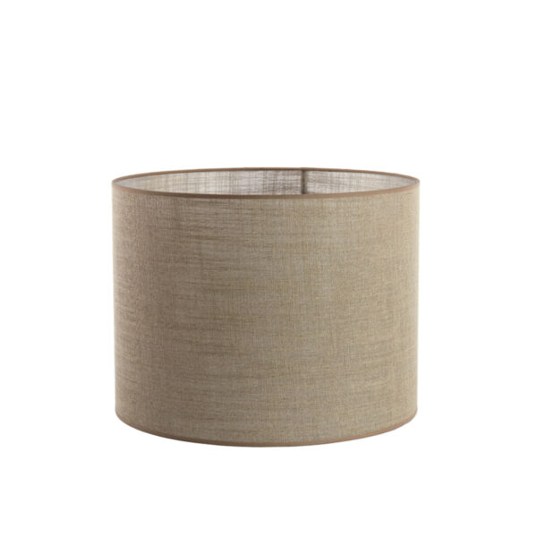 Beige cilindervormige  lampenkap Light & Living Caden - Ø 50 cm
