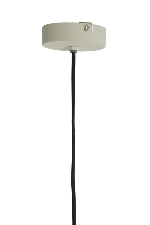 Witte koepelvormige hanglamp Light & Living Kylie - Ø 45 cm - Image 6