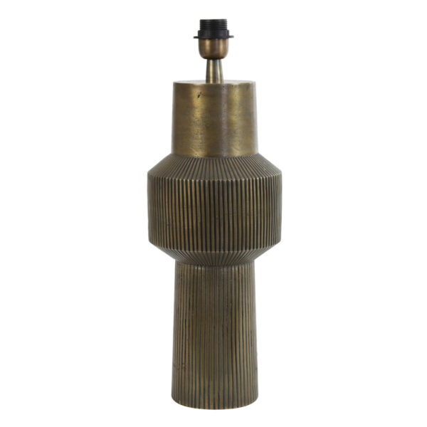 Metalen tafellamp goud Light & Living Briska - H 49,5 cm
