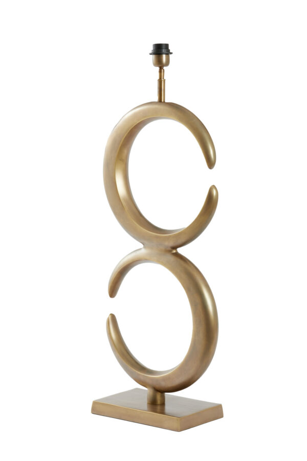 Decoratieve bronzen lampvoet Light & Living Lune - H 86 cm - Image 3
