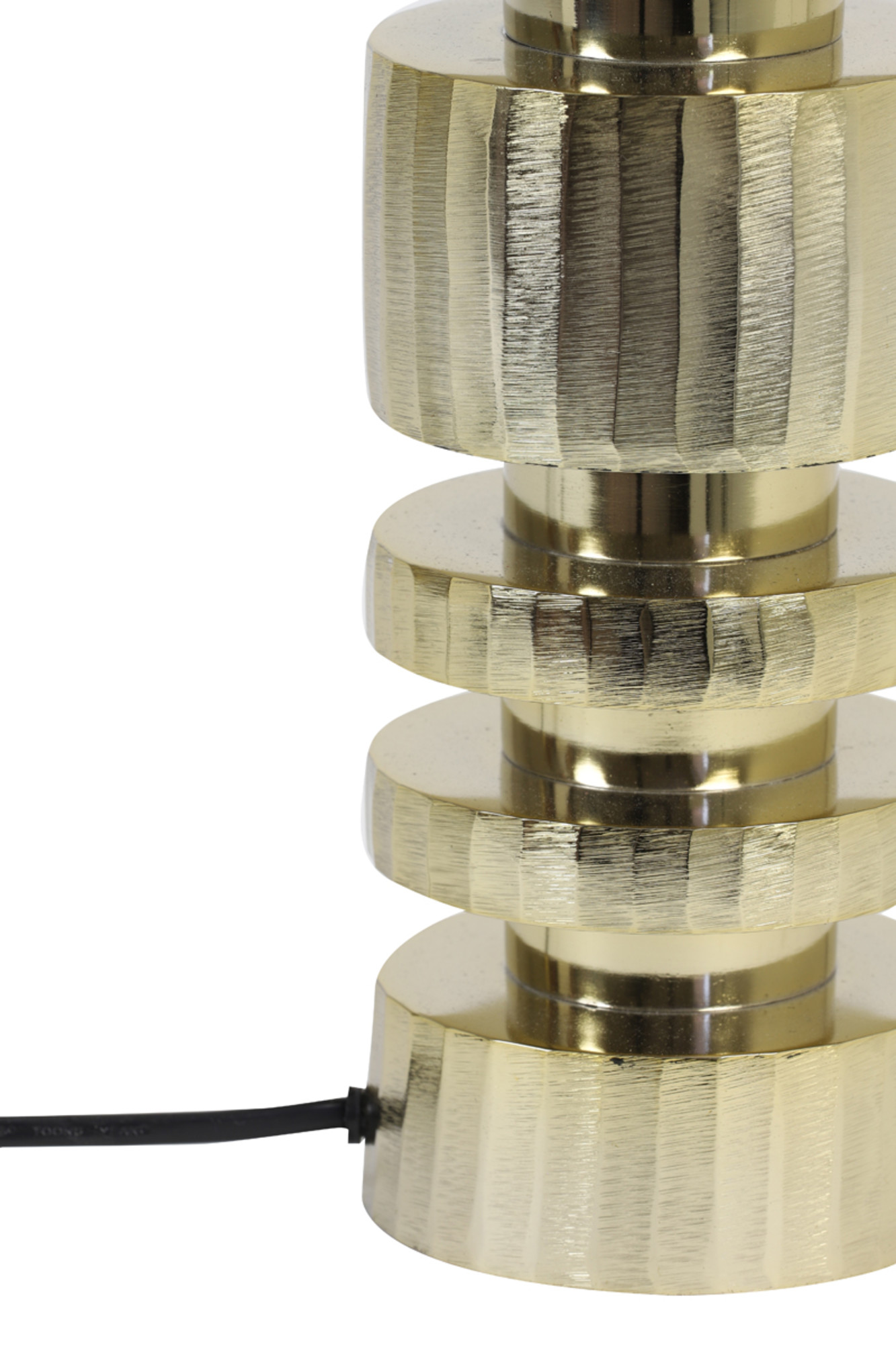 Gouden tafellampvoet cilindervormig Light & Living Jaisa - Image 3