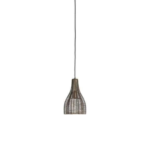 Hanglamp met metalen kooi ontwerp Light & Living Mariama - Ø 19 cm