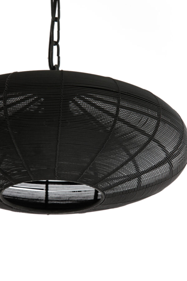Zwarte hanglamp met ketting Light & Living Bahoto - Ø 40 cm - Image 3