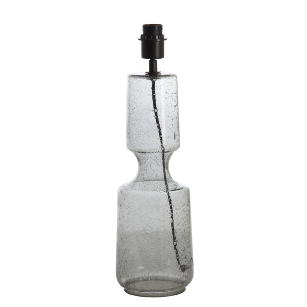 Glazen lampvoet met bubbels Light & Living Labin - H 51 cm