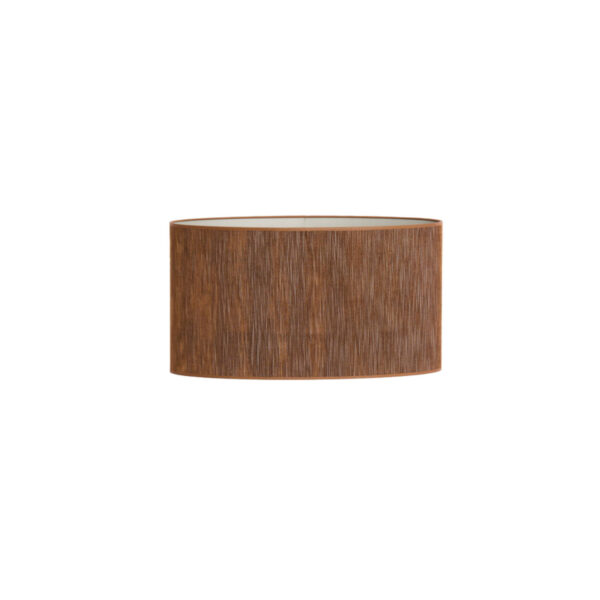 Bruine lampenkap in cilinderforma Light & Living Penny - H 32 cm