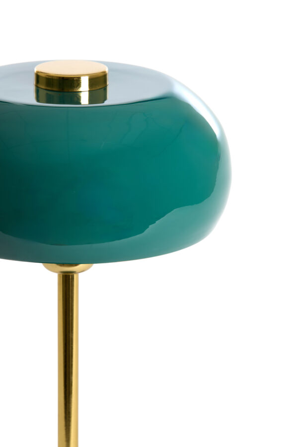 Groene glanzende bureaulamp Light & Living Surin - H 40 cm - Image 3