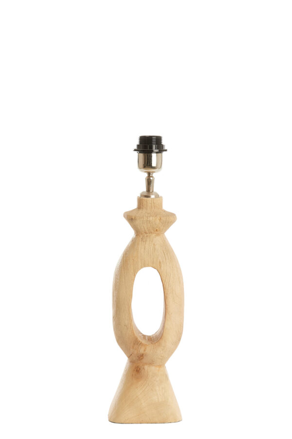 Houten lampenvoet sculptuur Light & Living Django - H 45 cm - Image 2