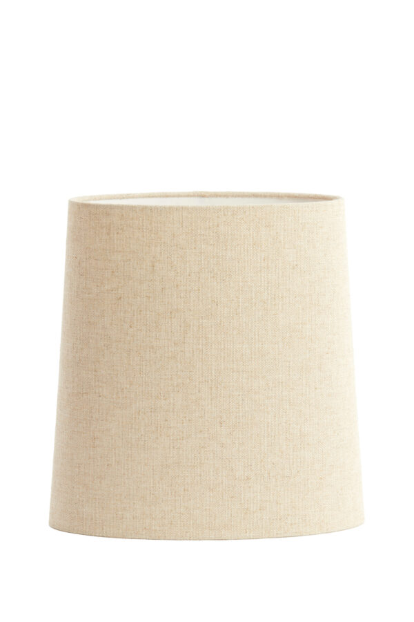 Cilindervormige beige lampenkap voor stijl Light & Living Livigno - H 36 cm - Image 2