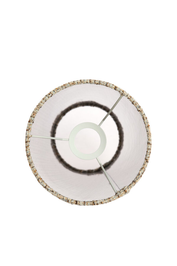 Stoffen lampenkap beige geweven Light & Living Okavi - Ø 12,5 cm - Image 7
