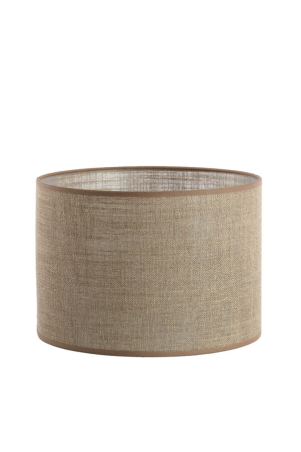 Stoffen lampenkap beige cilindervormig Light & Living Caden - Ø 30 cm - Image 2