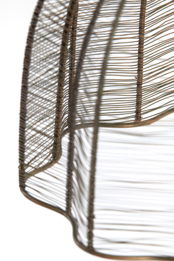 Hanglamp met metalen kooi ontwerp Light & Living Mariama - Ø 19 cm - Image 7