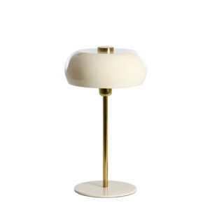 Moderne tafellamp wit-goud Light & Living Surin - H 47 cm