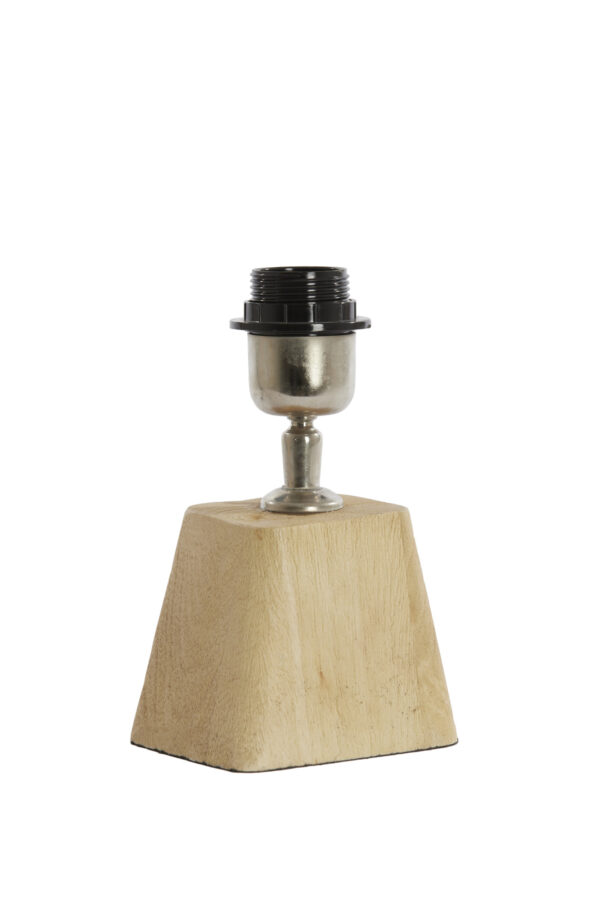 Houten lampenvoet modern Light & Living Kardan - H 19 cm - Image 3