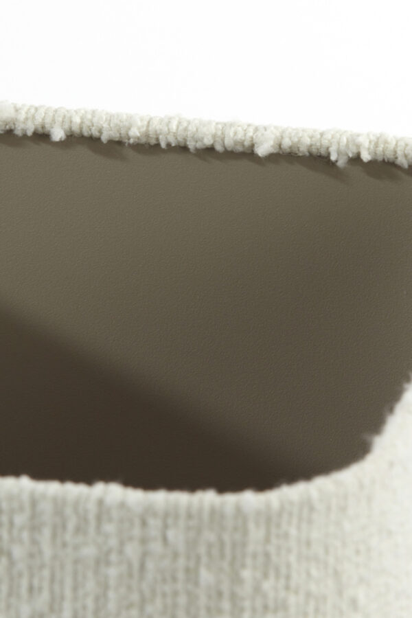 Rechthoekige stoffen lampenkap beige Light & Living Bolero - H 35 cm - Image 7